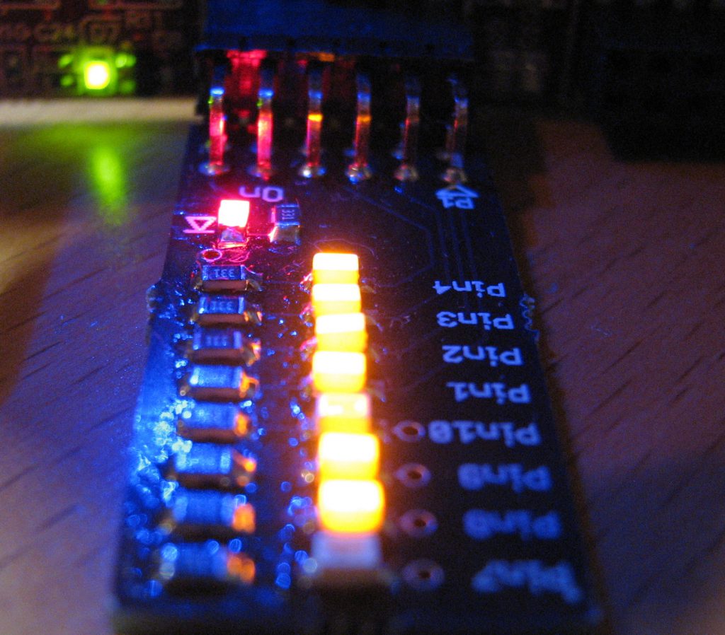 FPGA LED counting