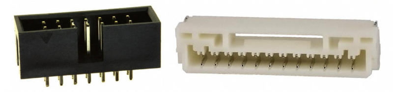 non-captive and captive connectors